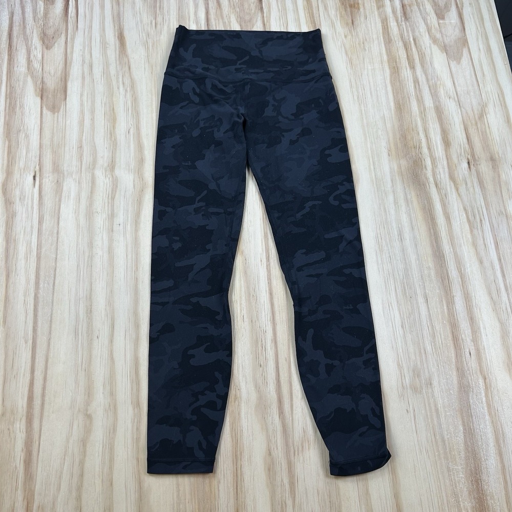 Lululemon Anew Tight Women's Black Grape Leggings Size 6 W5AI7S